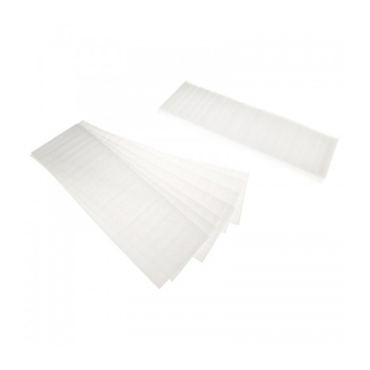 Set Benzi Pentru Vopsirea Parului, Ponik'S, Mentinere Excelenta A Caldurii, Aplicare Foarte Confortabila Si Rapida A Amestecurilor, Usoara Si Flexibila, Structura Semi Transparenta Pentru Control Constant Al Culorii, 32 x 11.5 cm, Transparent, 250 Buc