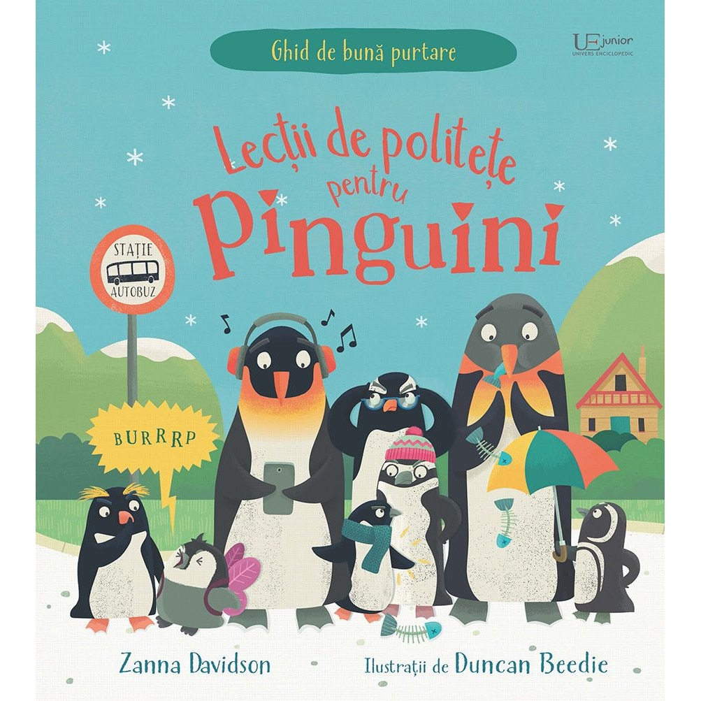 Lectii de politete pentru pinguini, Usborne Books - eMAG.ro