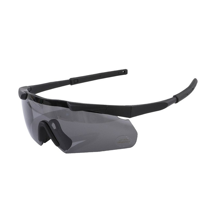 Слънчеви очила, С 3 комплекта подвижни лещи, Поляризирани лещи, Защитен калъф