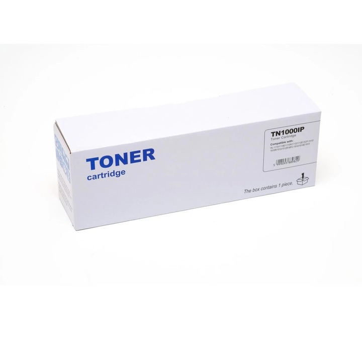 Cartus toner Orink compatibil TN1000, TN1030, TN1050, TN1060, TN1070, TN1075 pentru Brother DCP 1512, DCP 1518, DCP 1510, DCP 1640, HL-1110E, HL-1112, HL-1118, MFC-1810E, MFC-1818, 1500 pagini