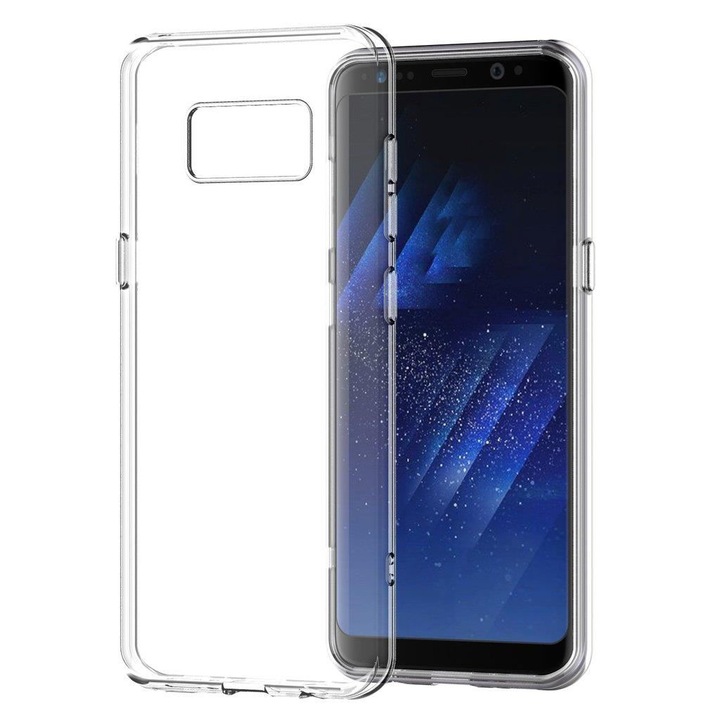 Daden® Transparent Clear Case за Samsung S8 Plus, защита на камерата, удароустойчив, прозрачен