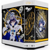 Carcasa HYTE Y60 Ouro Kronii Limited Edition Deskmat kit, ATX, Alb personalizat