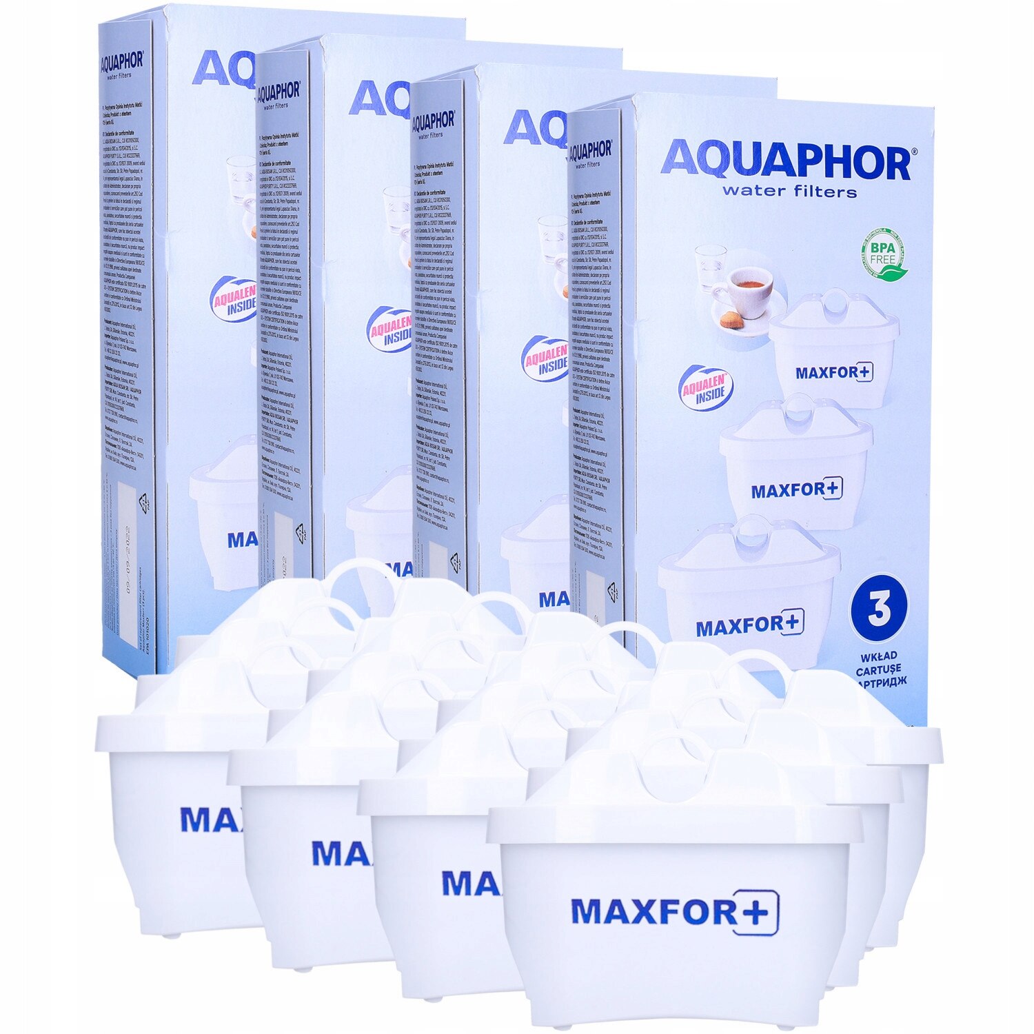 Set 12 Cartuse Filtrante Aquaphor 150l Emagro