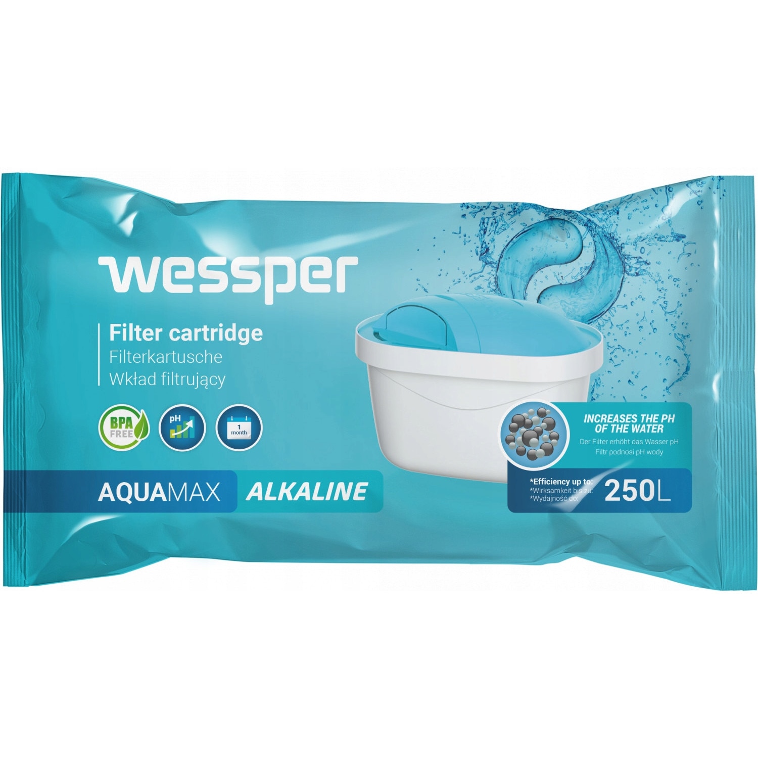 Set 10 filtre alcaline, Wessper AquaMax, 200 l eMAG.ro