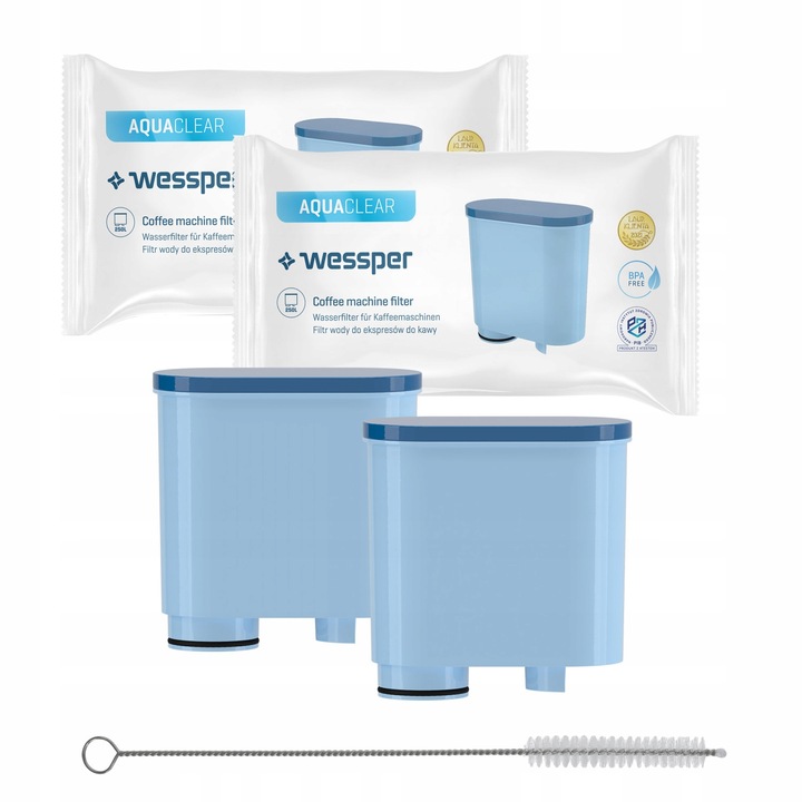 Комплект от 2 филтри за вода, съвместими с PHILIPS, Wessper, Blue, 300L