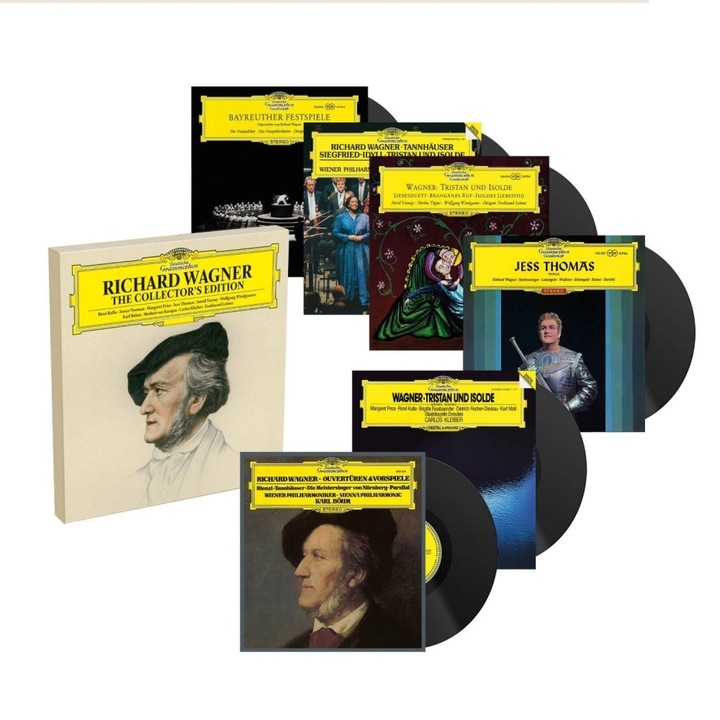 Margaret Price, Brigitte Fassbaender,Dietrich Fischer-Dieskau, Wolfgang Hellmich, Kurt Moll, Staatskapelle Dresden, Carlos Kleiber-Richard Wagner: The Collector's Edition (Limited Edition)-Wagner-6LP