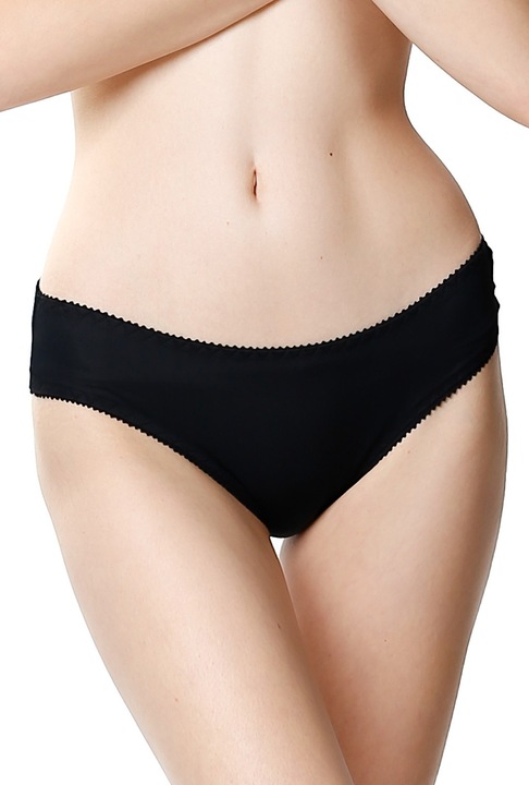 Slip dama, Visti, Viscoza, Negru2