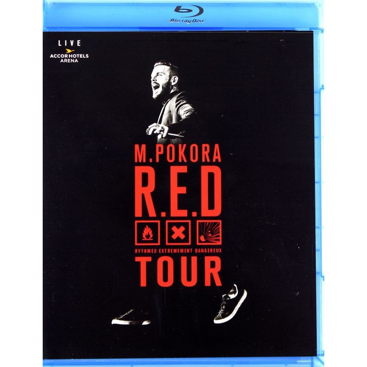 M Pokora: R.E.D. Live Tour [2CD]+[Blu-Ray]