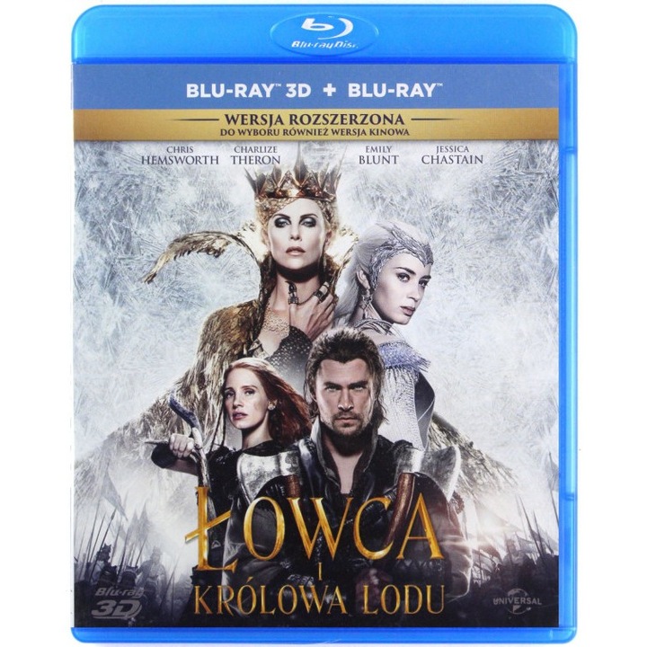 Ловецът: Ледената война [Blu-Ray 3D]+[Blu-Ray]