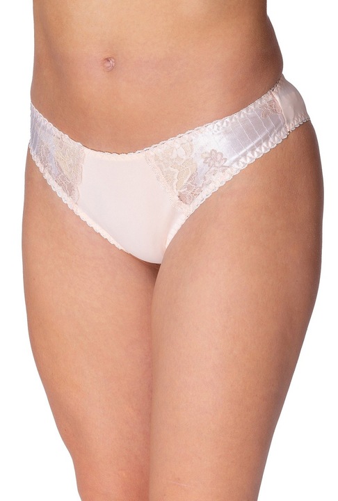 Chiloti dama, Visti, Matase/Vascoza, Alb/Somon, 38EU