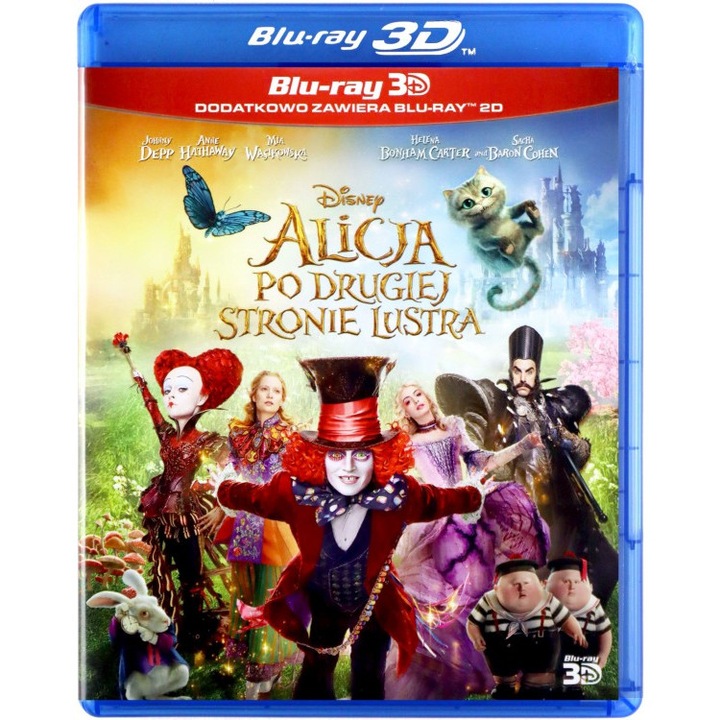 Alice in Tara Oglinzilor [Blu-Ray 3D]+[Blu-Ray]