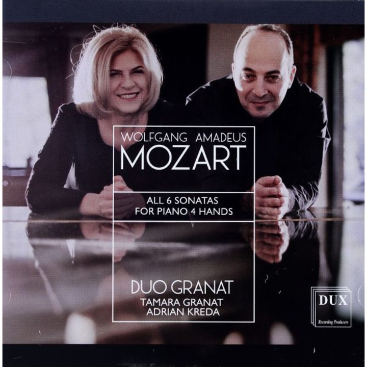 Duo Granat: Wolfgang Amadeus Mozart. All 6 Sonatas For Piano 4 Hands [2CD]