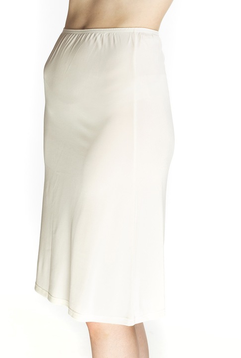 Jupa dama, Mewa, Viscoza, Ecru, 44 EU