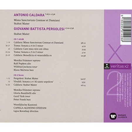 Westfalische Kantorei & Capella Agostino Steffani & Lajos Rovatkay