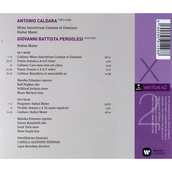 Westfalische Kantorei & Capella Agostino Steffani & Lajos Rovatkay