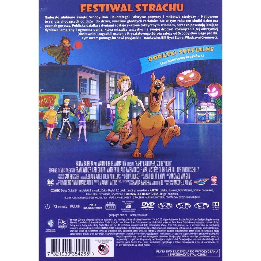 Happy Halloween, Scooby-doo! [dvd] - Emag.ro