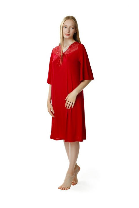 Camasa de noapte Dagmara, Mewa, Vascoza, Visiniu