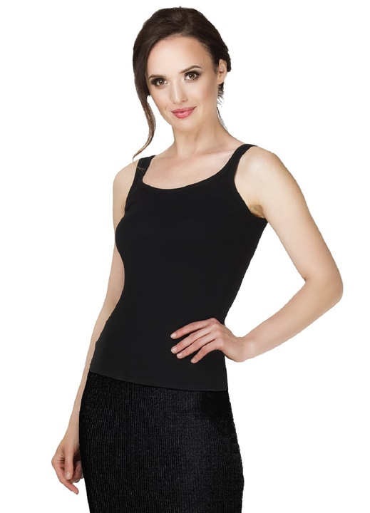 Bluza dama din bumbac Karina: - negru, Negru