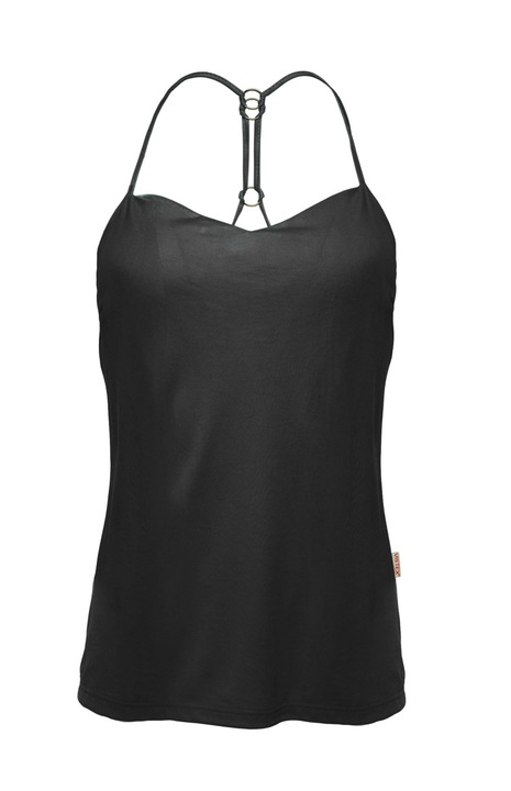 Tricou Top 3Rings reglabil pe spate: - negru, Negru