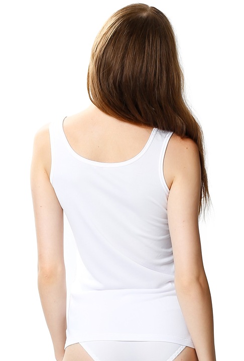 Tricou dama Caroline - alb, Alb