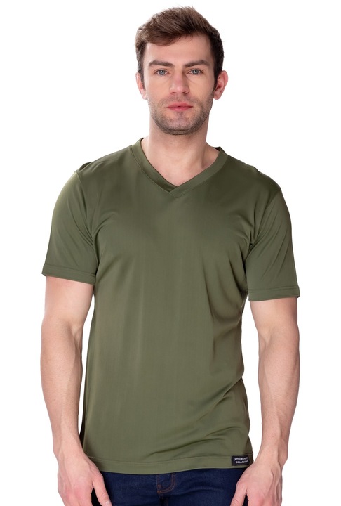 Tricou barbati, James Bradley, Viscoza, Verde 654622, Verde