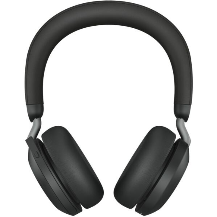 Слушалка Jabra Evolve2 75, UC Stereo, USB-A Headset, Черен