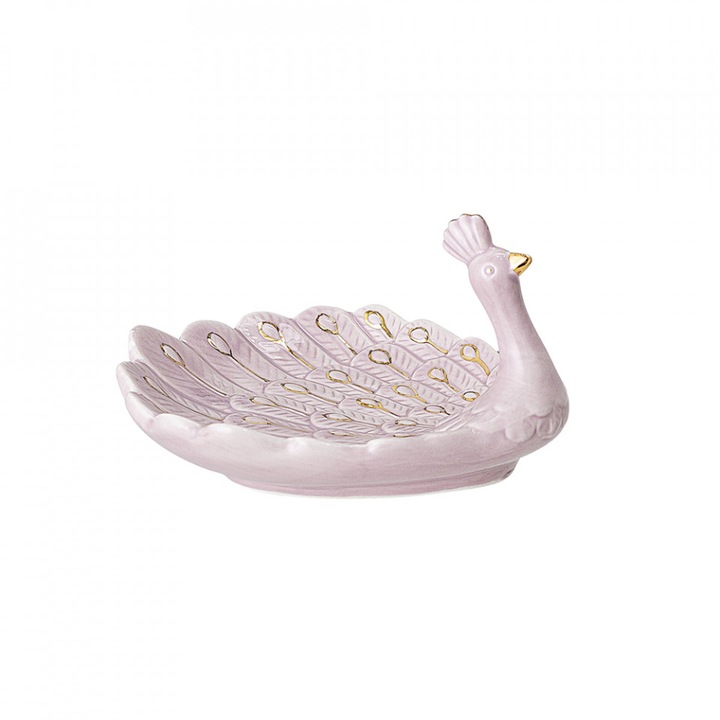 Decoratiune roz din ceramica 8 cm Roald Bloomingville Mini