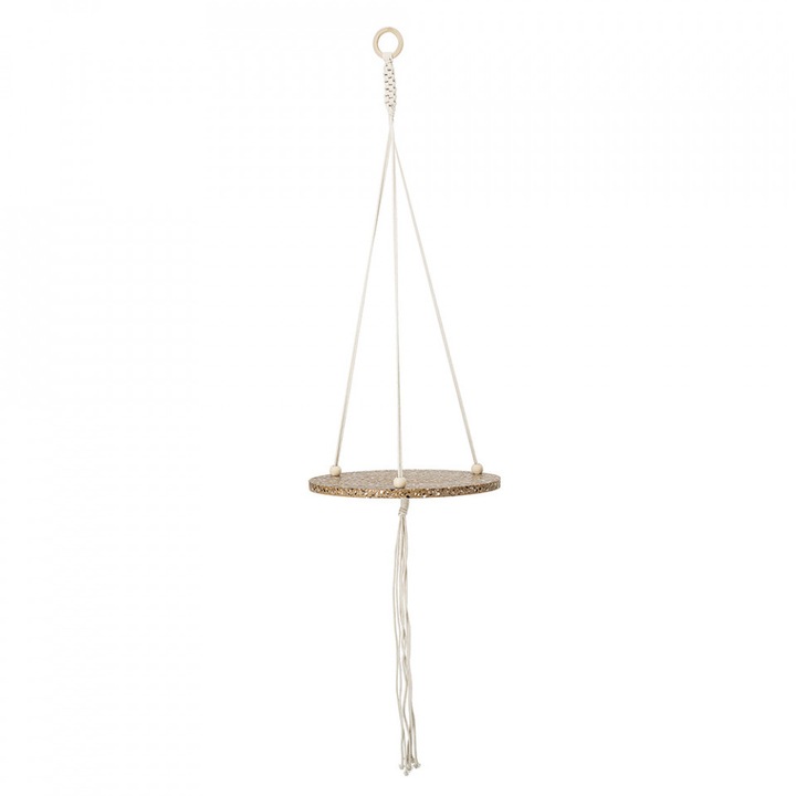 Suport pentru ghiveci suspendabil maro din ciment Sella Bloomingville