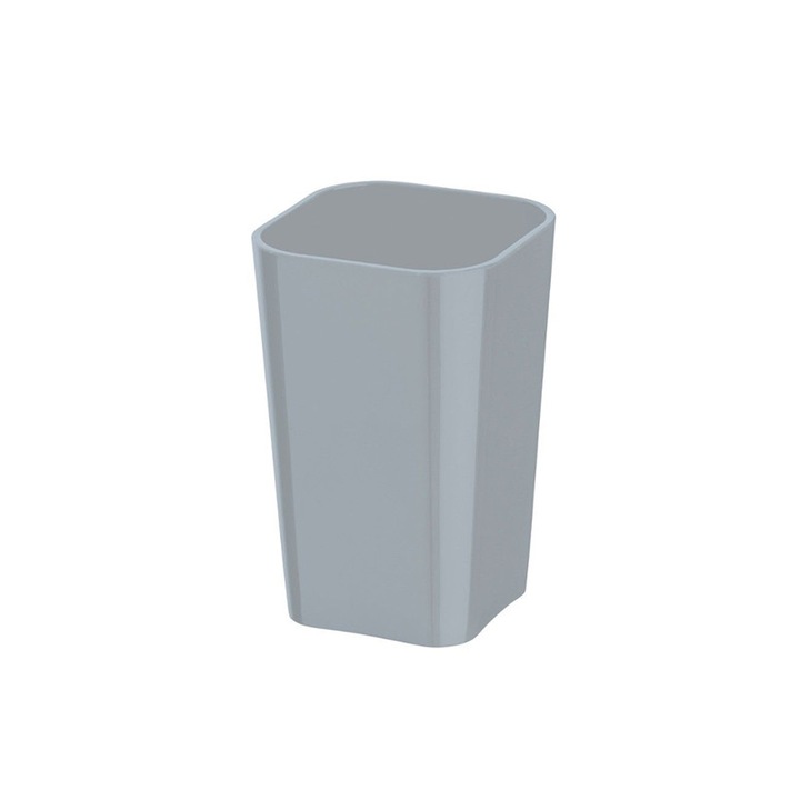 Suport pentru periuta de dinti gri din fibre sintetice 7x11 cm Candy Wenko