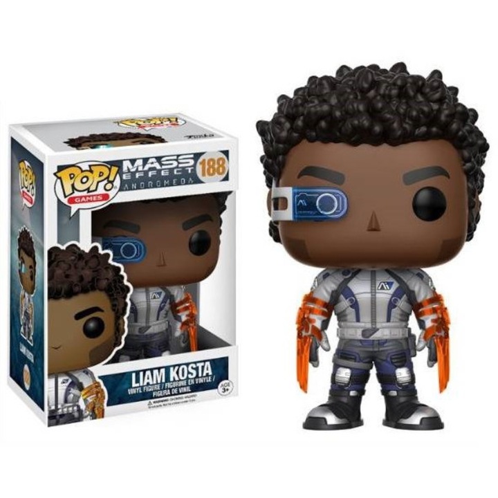 Figura Funko POP! Mass Effect Liam Kosta 188, 10cm