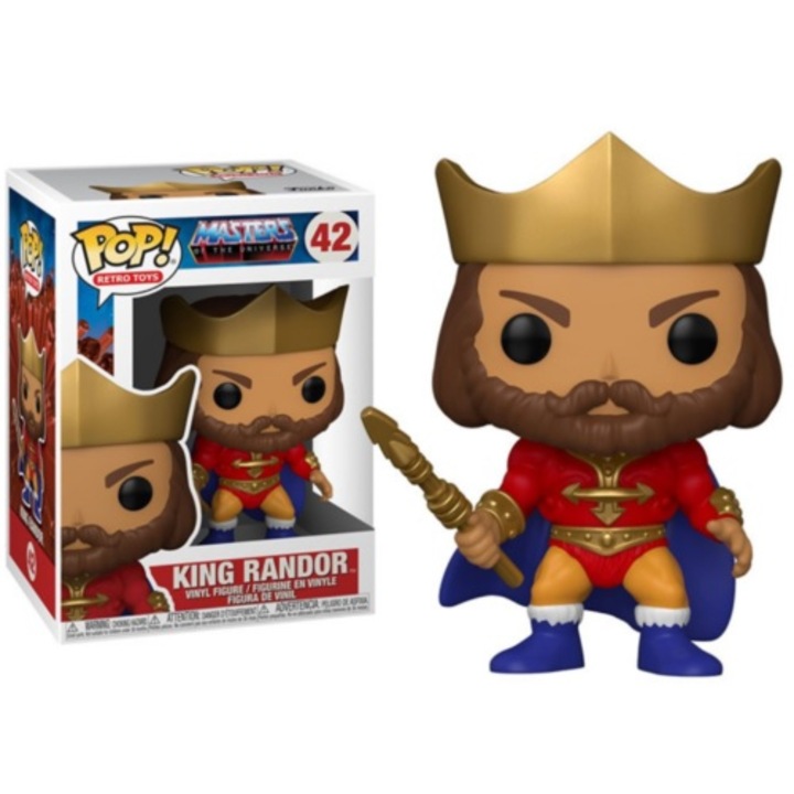 Figura Funko POP! Masters of the universe King Randor 42, 10cm