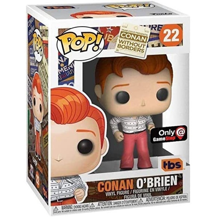 Figura Funko POP! Conan without Borders O'Brien SE 22, 10cm