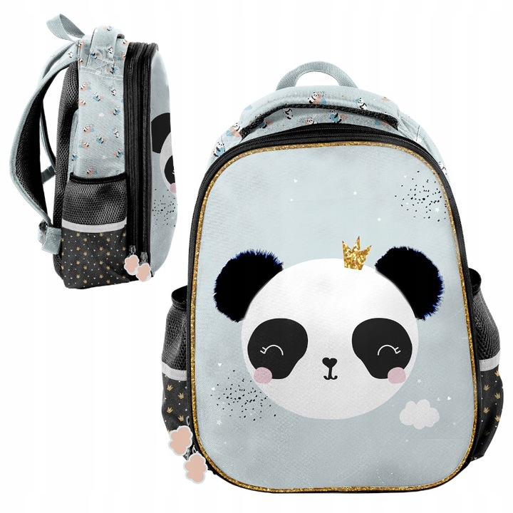 Gyermek iskolatáska, Paso, poliészter, 38 x 27 x 16 cm, többszínű