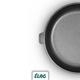 Tigaie profesionala pentru plita cu inductie ELAG PR-728, diametru 28cm, invelis antiaderent
