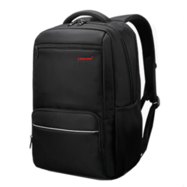 Rucsac laptop 15.6" smart casual, impermeabil, cu port USB, Tigernu, 47x30x18 cm, Negru