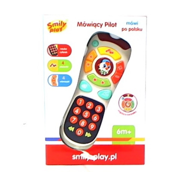 Játék távirányító, Smily Play, Műanyag, Többszínű
