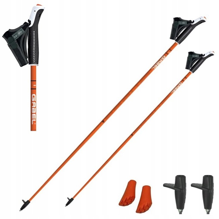 Bete Nordic Walking GABEL X-1.35 Portocaliu, 110 cm