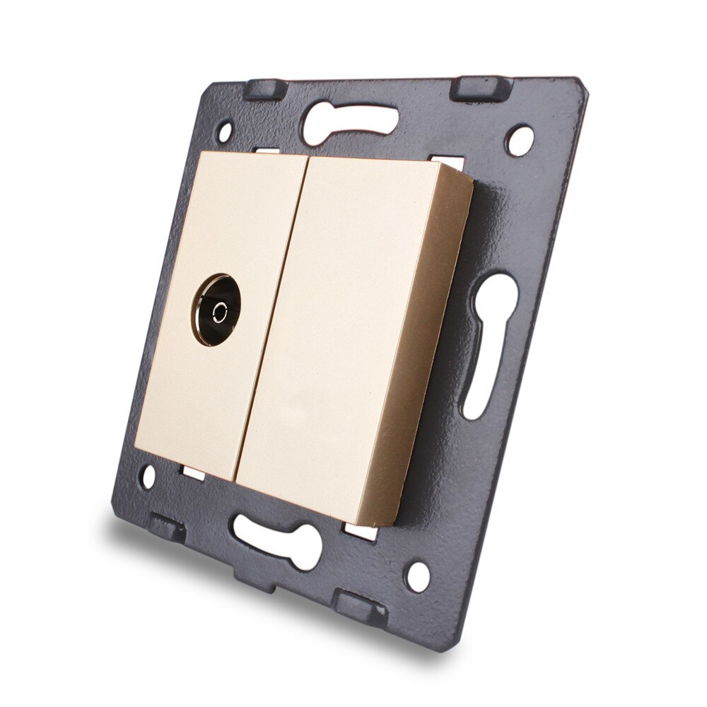 Priza TV Livolo, Auriu