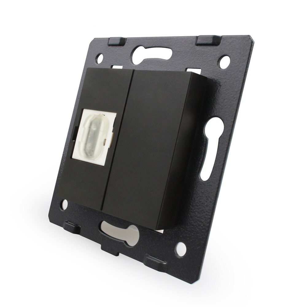 Priza HDMI Livolo, Negru