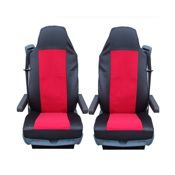 Set huse scaun auto Flexzon pentru camion VOLVO FL, FE, FM16, FH16, FH12, rosu Set huse scaun auto Flexzon pentru camion VOLVO FL, FE, FM16, FH16, FH12, rosu