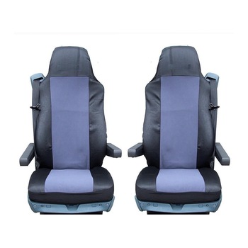 Set huse scaun auto Flexzon pentru camion VOLVO FL, FE, FM16, FH16, FH12, gri Set huse scaun auto Flexzon pentru camion VOLVO FL, FE, FM16, FH16, FH12, gri