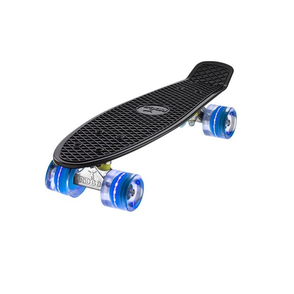 Penny board RIDGE 22 Black Led Blue