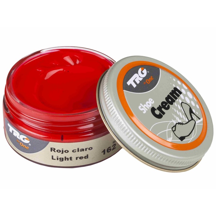Crema pentru pantofi TRG 50 ml, Rosu deschis 162