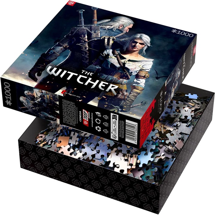 Puzzle, Good Loot, Geralt és Ciri, The Witcher III, 1000 darab