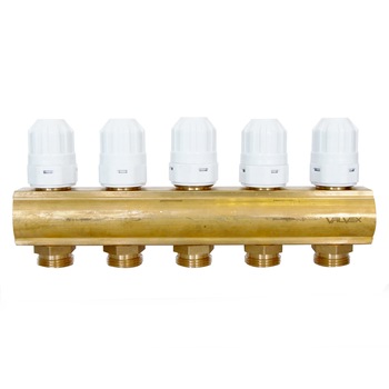 Distribuitor bara termostatica 10 cai - VALVEX 6083680 Distribuitor bara termostatica 10 cai - VALVEX 6083680