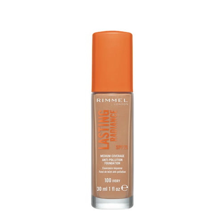 Fond de ten, Rimmel, Anti-poluare, 100, Ivory, 30ml