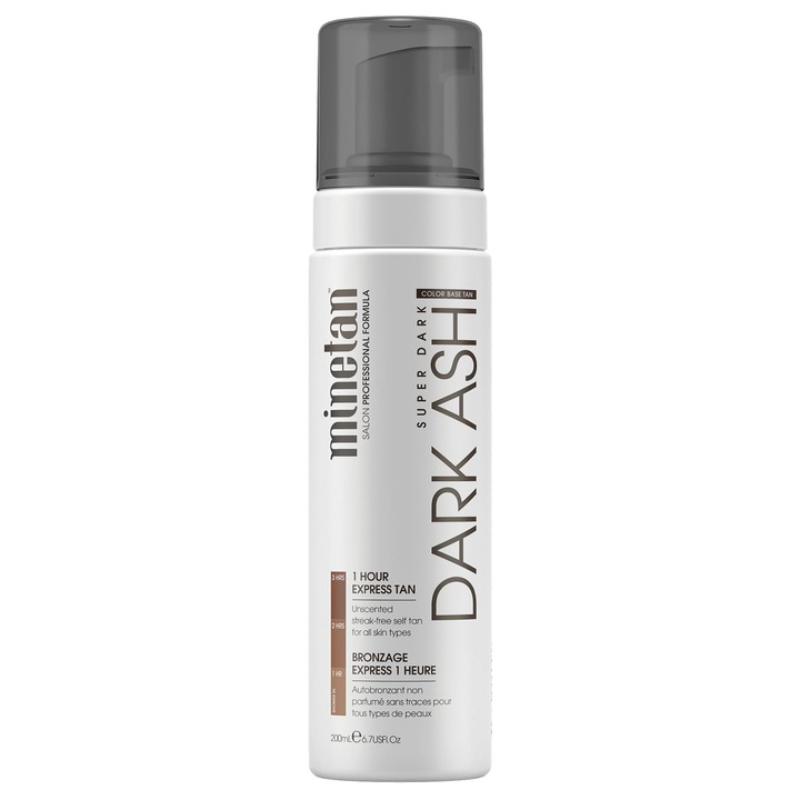 Intenzív önbarnító hab, MineTan, sötétbarna, 200ml