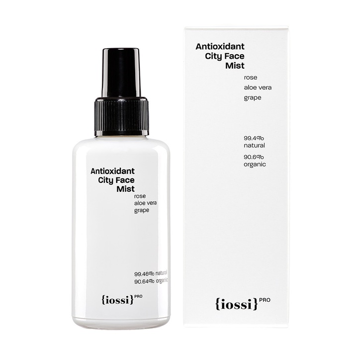 Antioxidant City Face Mist, Iossi, Pentru toate tipurile de piele, 100 ml
