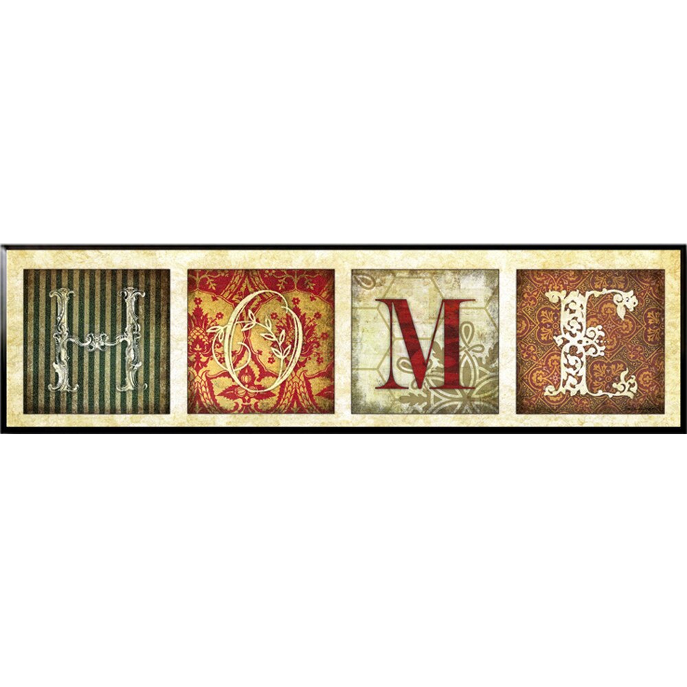 Tablou inramat pe suport de lemn 