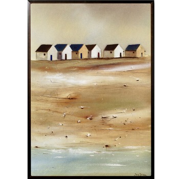 Tablou inramat pe suport de lemn  Tablou inramat pe suport de lemn